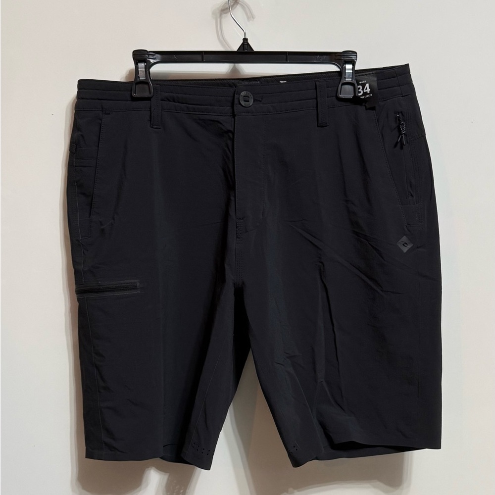 RIPCURL Men's Black Performance Shorts - Lightweight Activewear Swim
